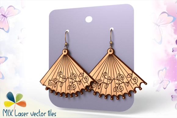 Botanical Fan Earrings: A Designer’s Perspective