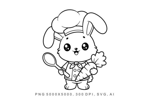 Bunny - Chef Embroidery Design Review