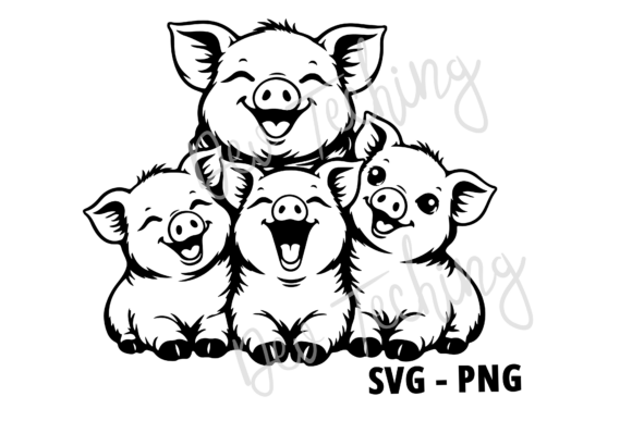 Cute Pig SVG Review: A Playful Design for Real Embroidery Projects