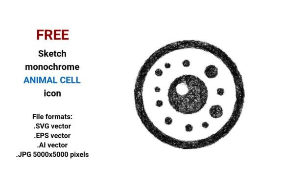 FREE Sketch Animal Cell Icon: A Practical Design Review