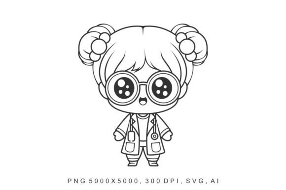 Kids - Doctor Graphics: A Versatile Illustration for Creative Branding