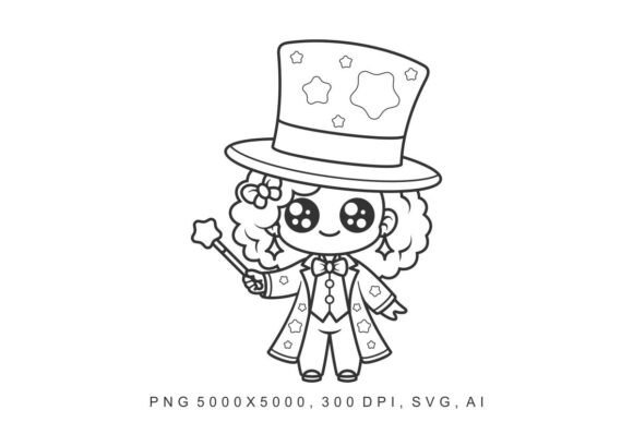 Kids - Magician: A Versatile Graphic Design Asset for Creative Marketers