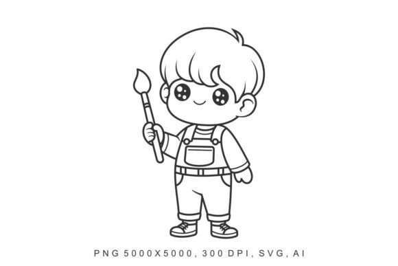 Kids - Painter Graphics for Creative Marketplace Success
