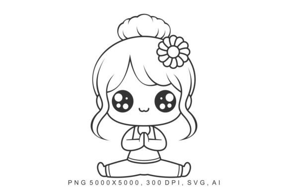 Kids - Yoga: A Versatile Graphic Design Asset for Modern Branding
