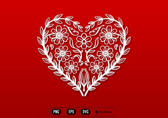 Ornate Rose Valentine Ornament SVG: A Versatile Graphic Design Freebie for Creative Projects
